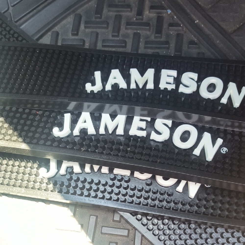 Jameson Black Bar Mat